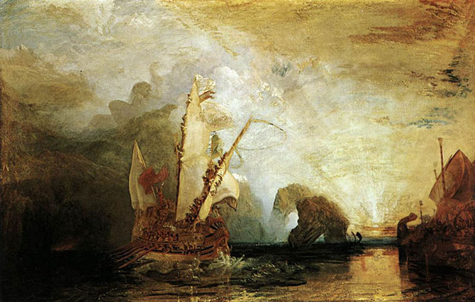 Uloysses Deriding Polyphemus